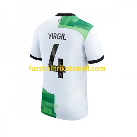 Fußballtrikots Liverpool Virgil van Dijk 4 2023-2024 Kurzarm Auswärts-trikot kaufen
